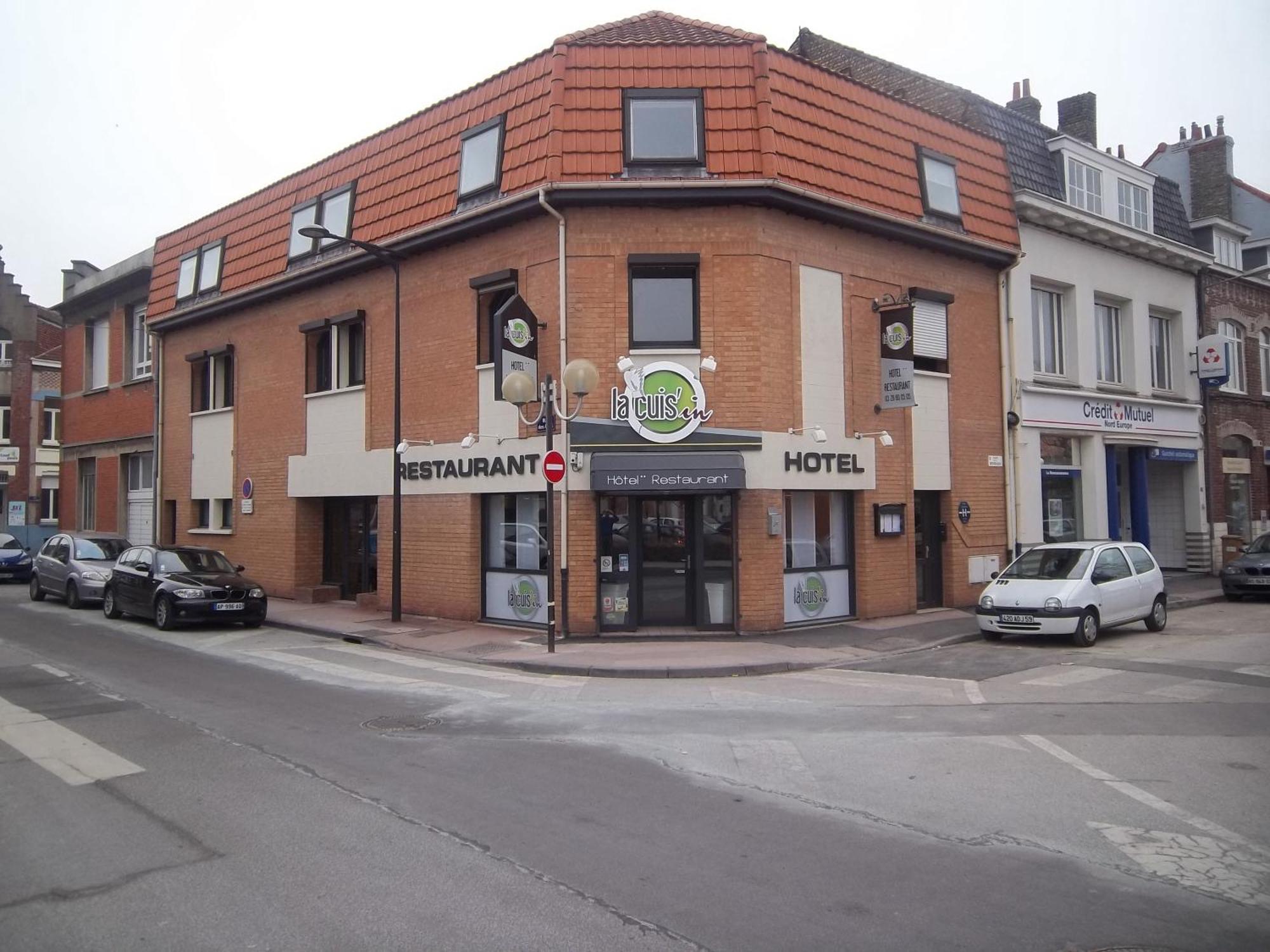 Hotel Restaurant La Cuis'In Coudekerque-Branche Bagian luar foto